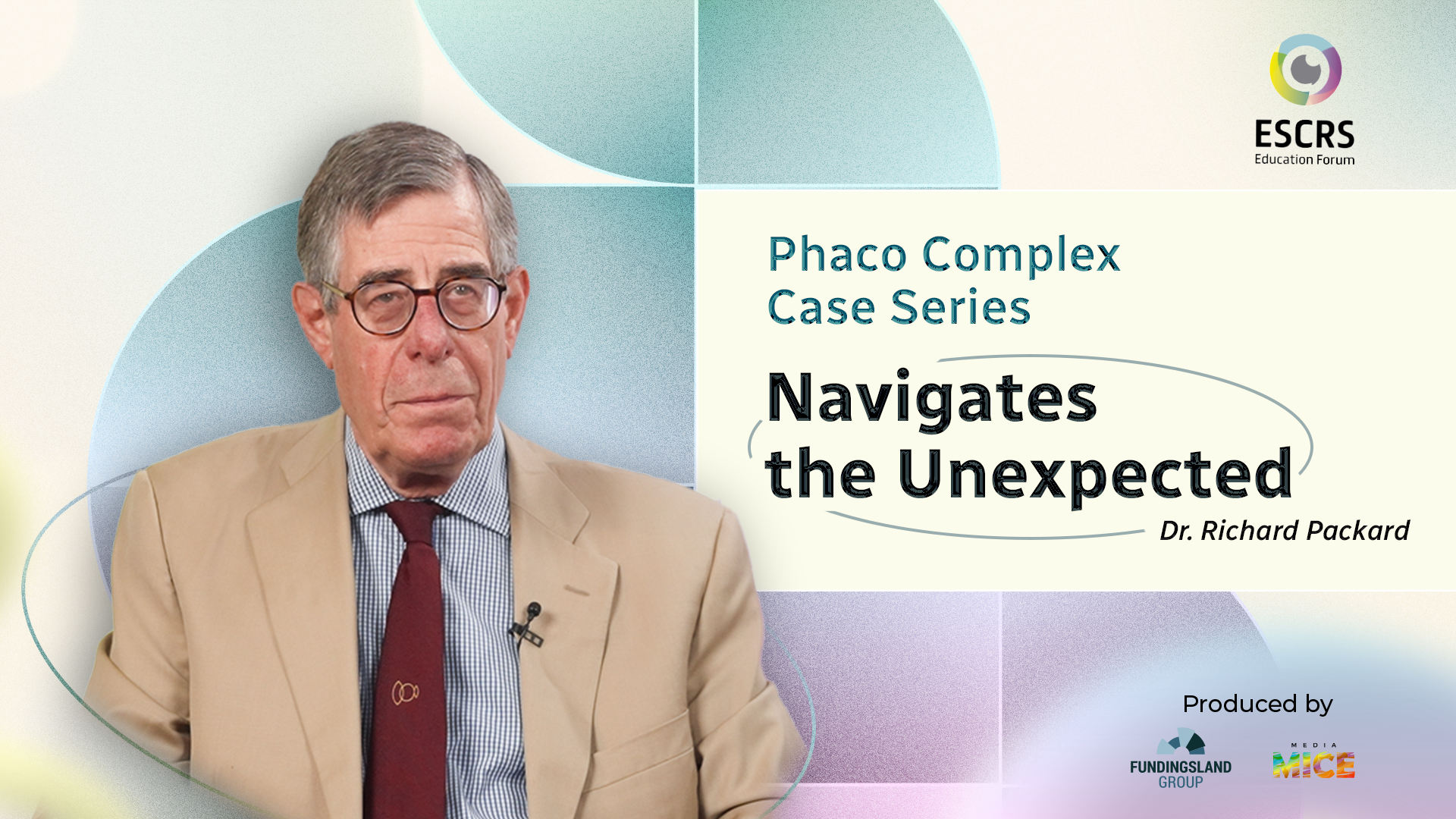 G] Phaco video #1 Richard Packard thumbnail Phaco Complex Case Series Dr. Richard Packard Navigates the Unexpected