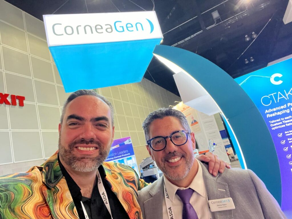 CorneaGen CEO Bernie Illakis
