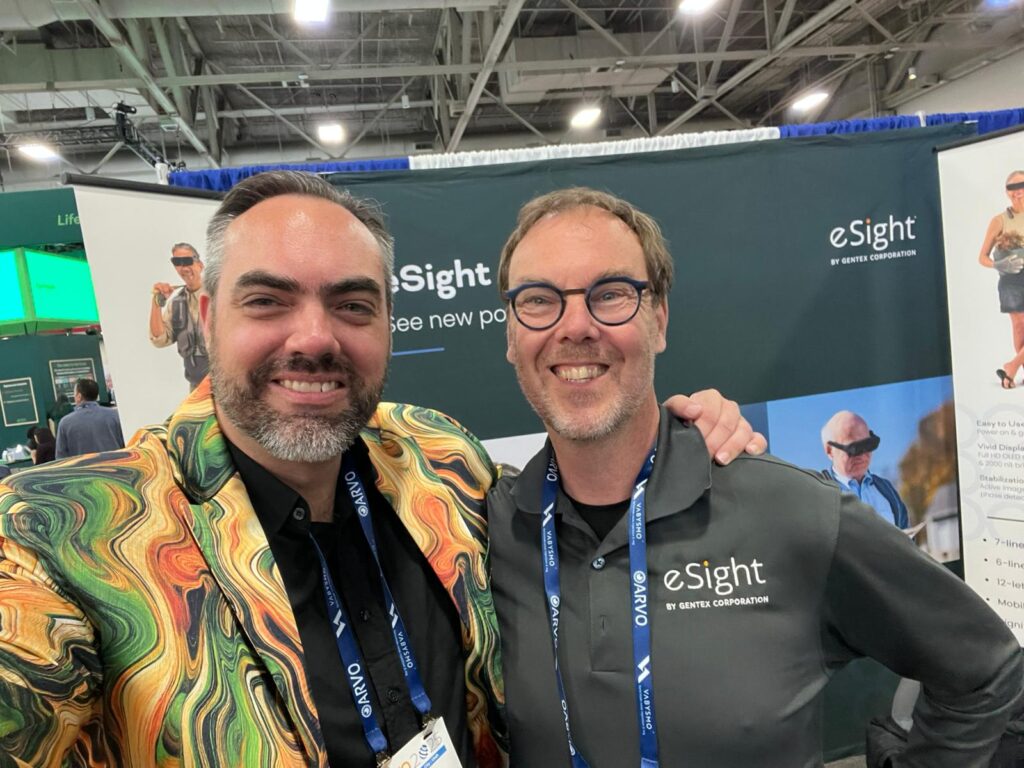 Roland Mattern of eSight