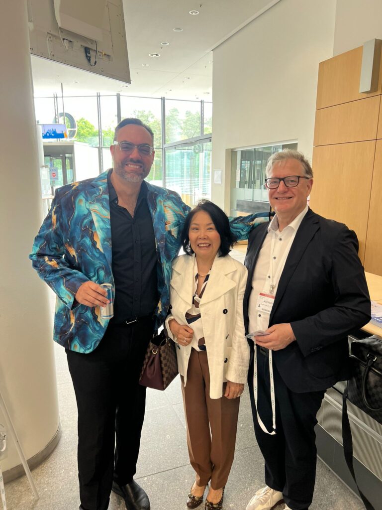 Prof. Gerd Auffarth and his wife