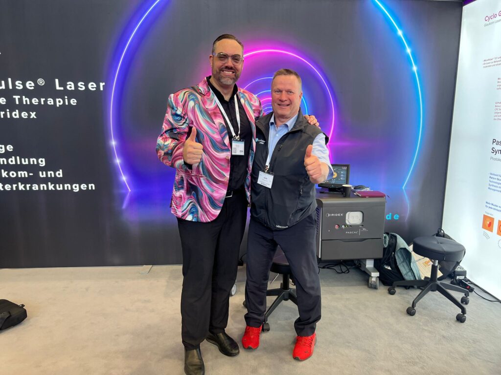 Andreas Zahn of Iridex